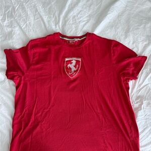 Scuderia Ferrari F1 Red Short Sleeve Tee